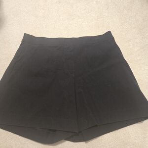 SPANX Twill Black Shorts 4" Inseam